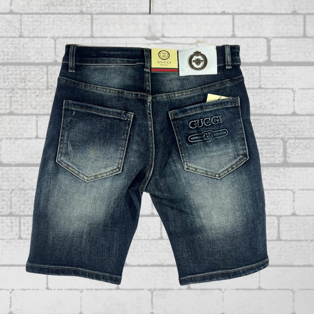 Quần Short Jean Nam Form Đứng Trẻ Trung, Cá Tính - JD120