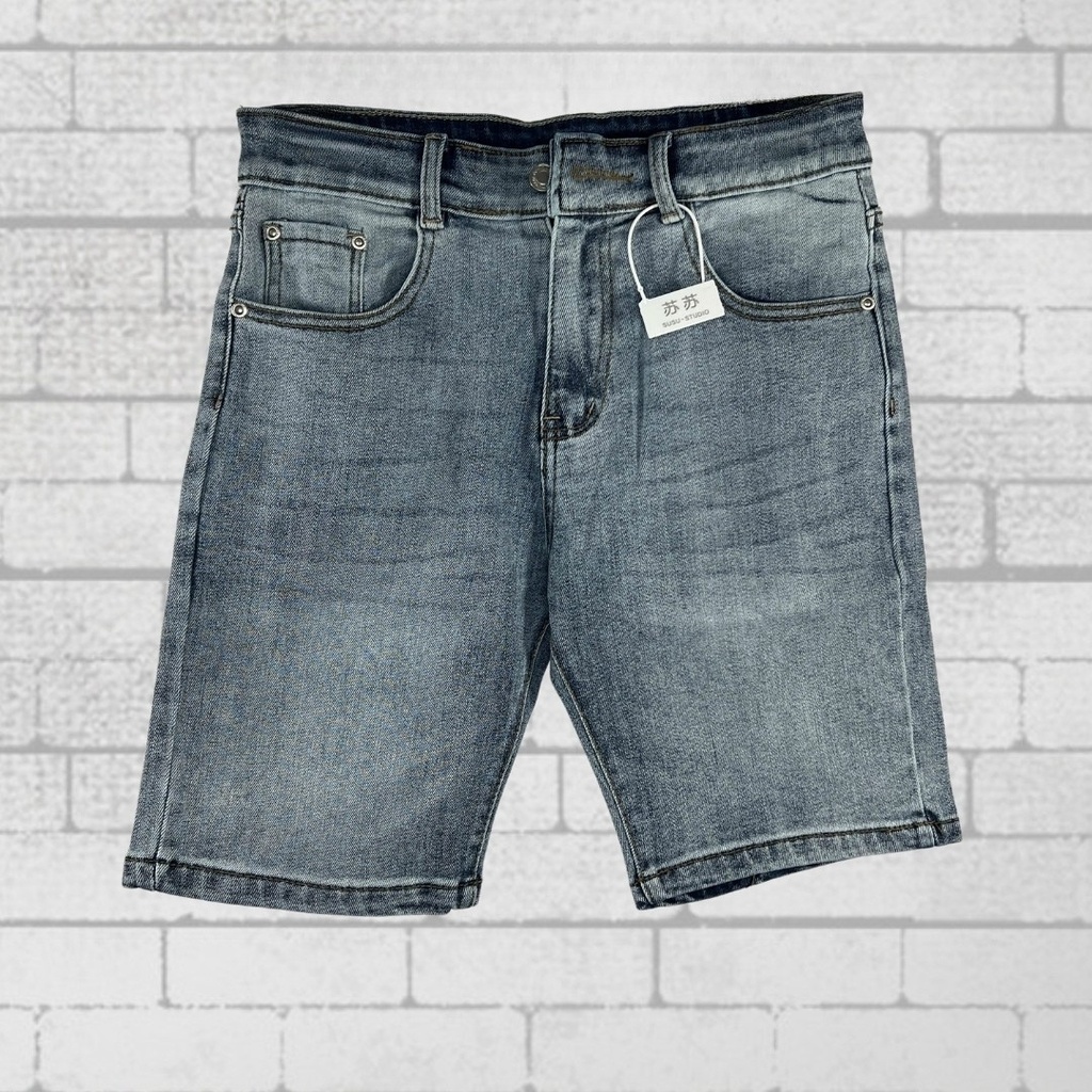 Quần Short Jean Nam Form Đứng Trẻ Trung, Cá Tính - TC50