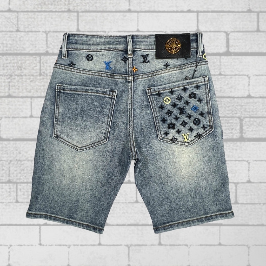 Quần Short Jean Nam Form Đứng Trẻ Trung, Cá Tính - JD116