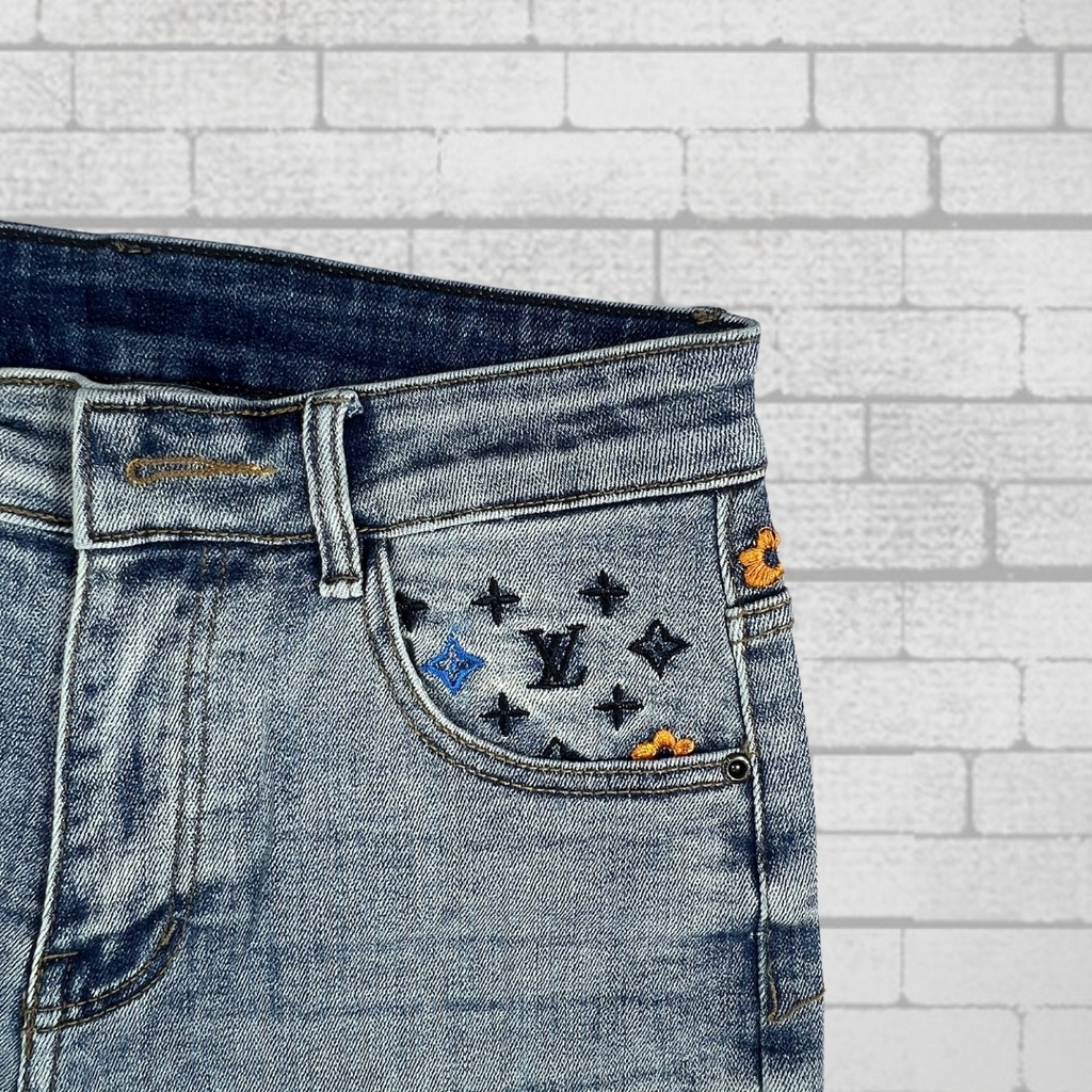 Quần Short Jean Nam Form Đứng Trẻ Trung, Cá Tính - JD116