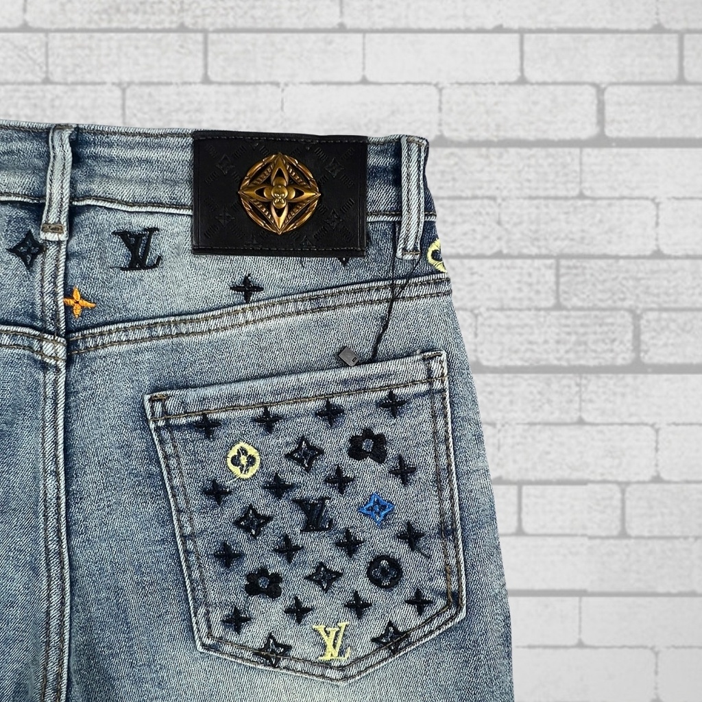 Quần Short Jean Nam Form Đứng Trẻ Trung, Cá Tính - JD116