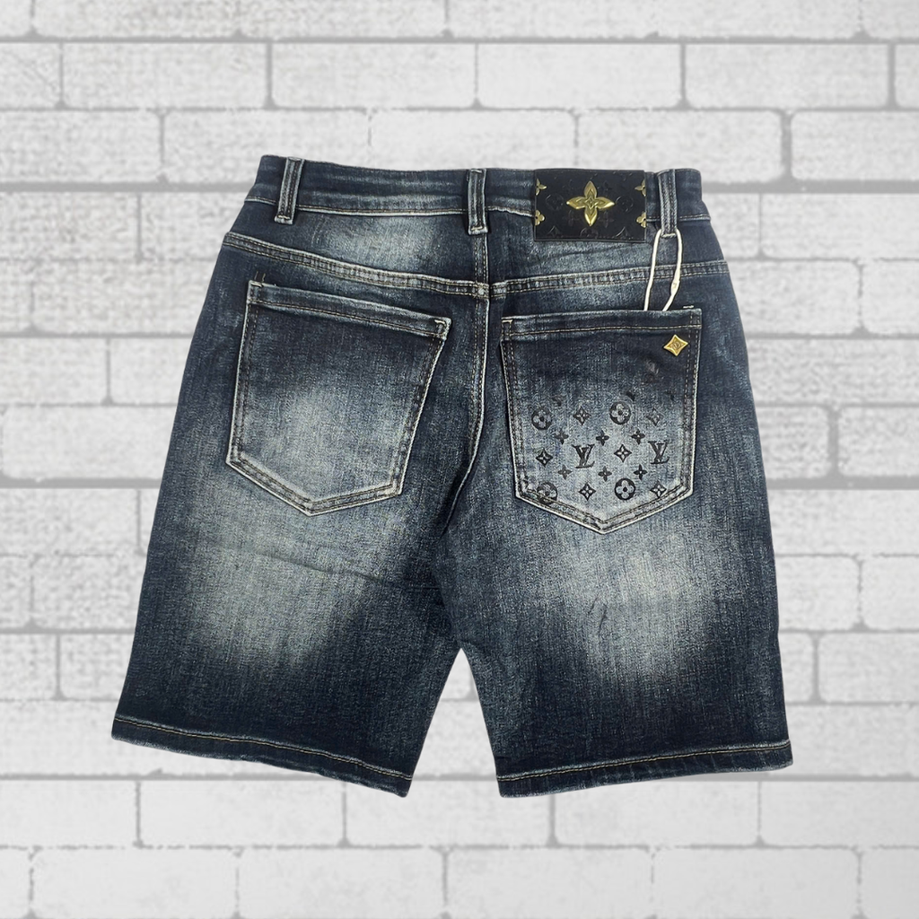 Quần Short Jean Nam Form Đứng Trẻ Trung, Cá Tính - HU2121