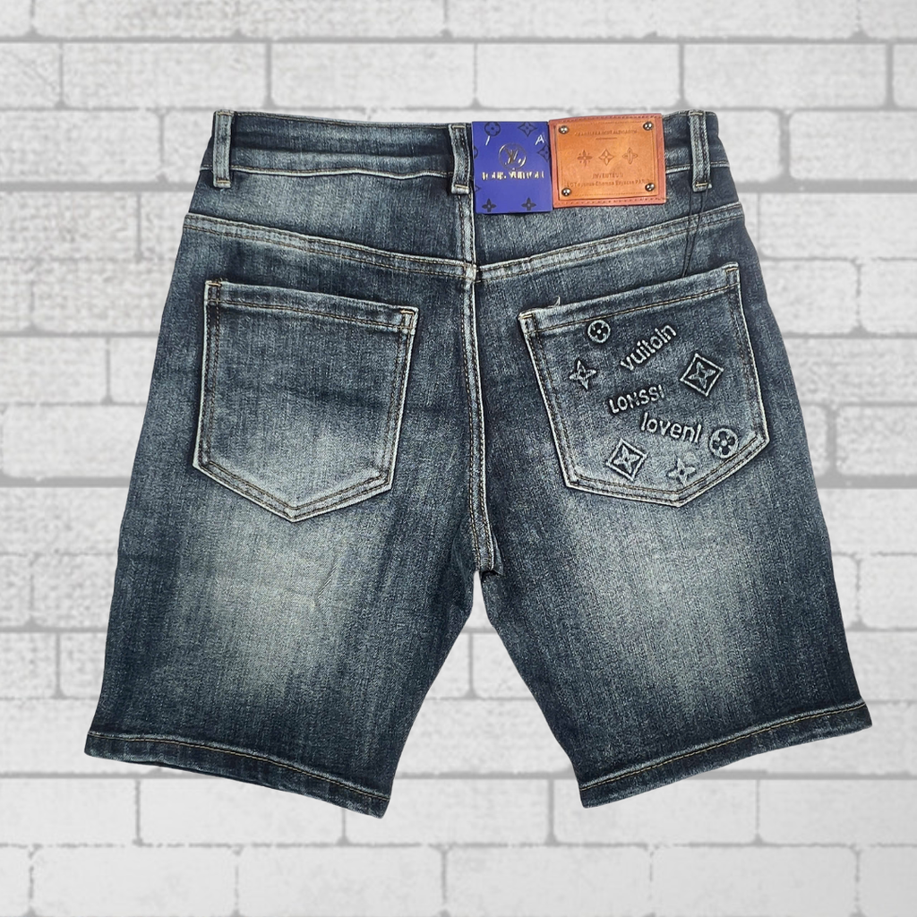Quần Short Jean Nam Form Đứng Trẻ Trung, Cá Tính - JD80