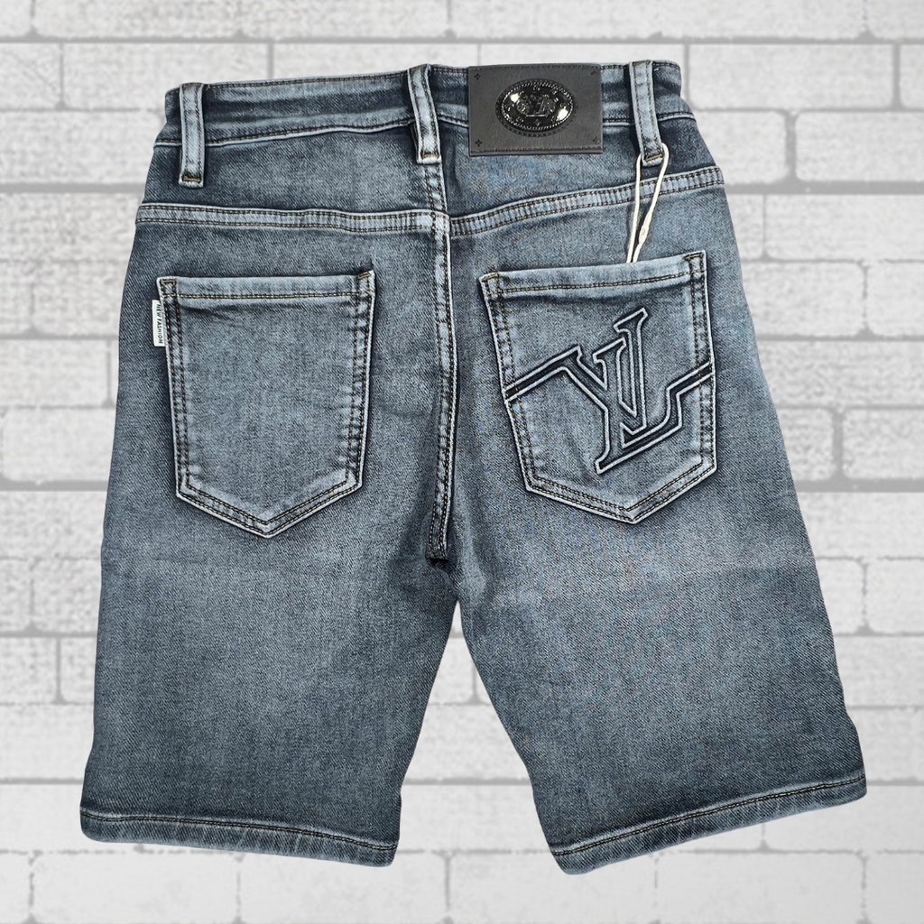 Quần Short Jean Nam Form Đứng Trẻ Trung, Cá Tính - LT027