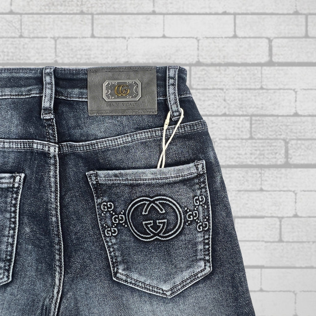 Quần Short Jean Nam Form Đứng Trẻ Trung, Cá Tính - LT041