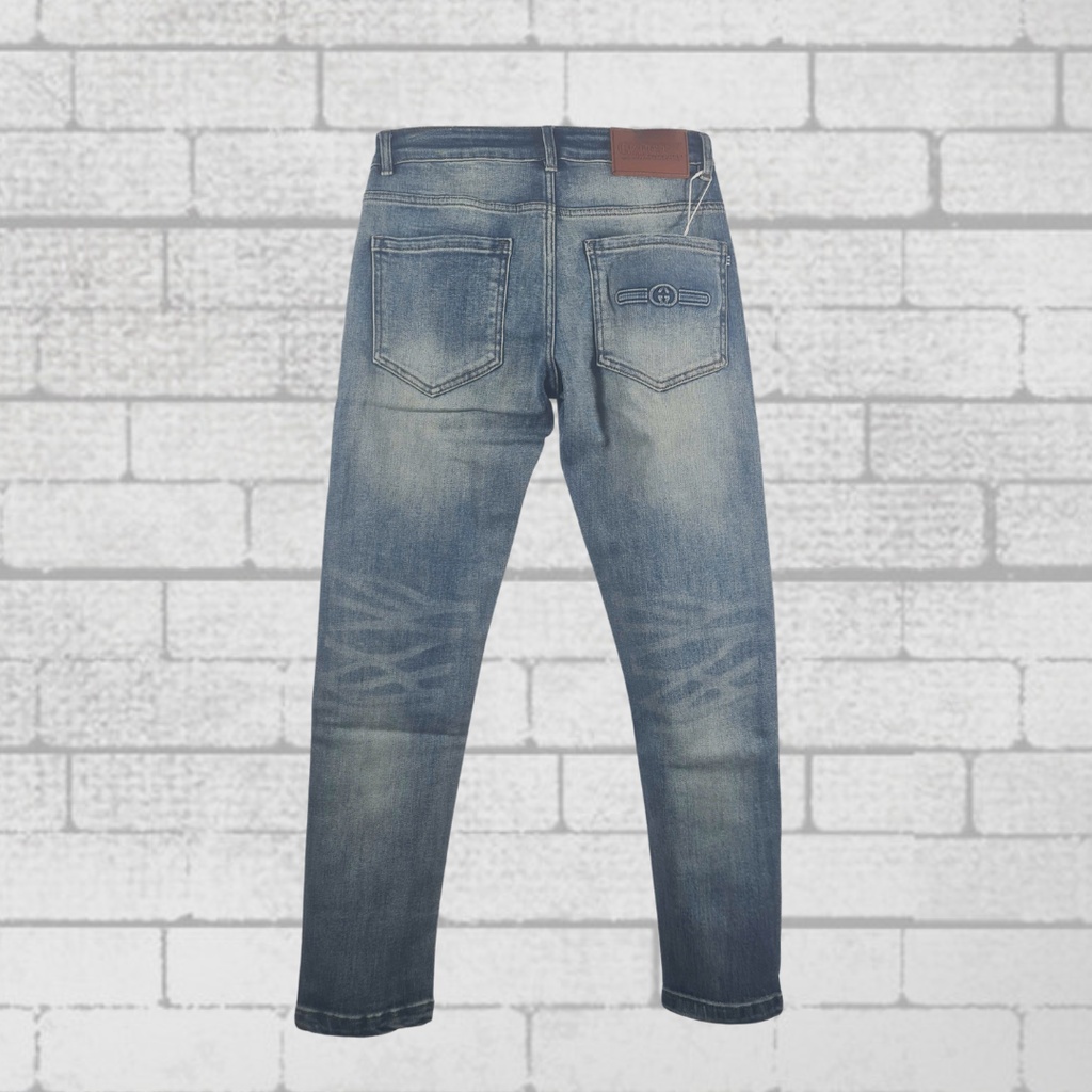 Quần Jean Nam Ống Đứng Trẻ Trung Slim Fit 2025 - 2227