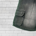 Quần Short Jean Nam Form Đứng Trẻ Trung, Cá Tính - F362