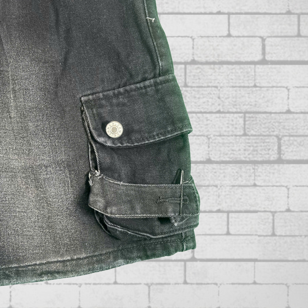 Quần Short Jean Nam Form Đứng Trẻ Trung, Cá Tính - F362