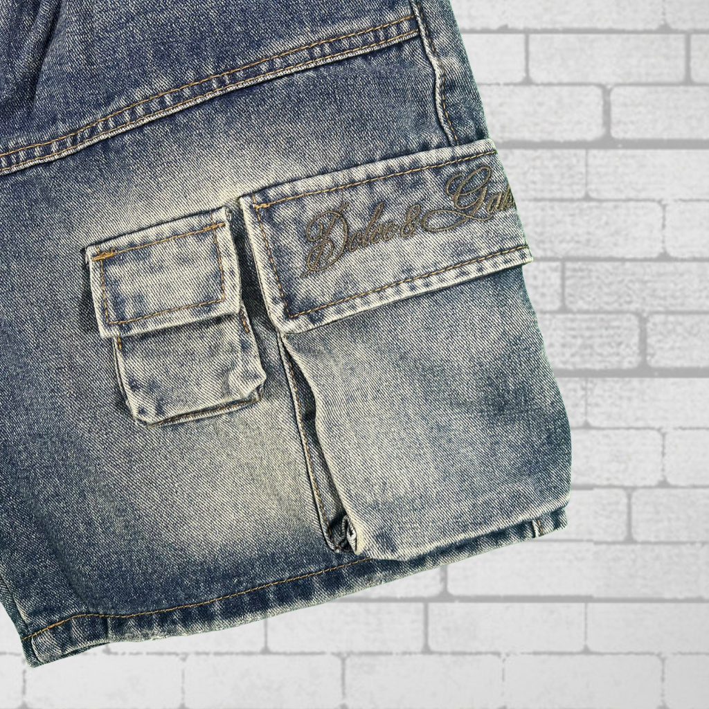 Quần Short Jean Nam Form Đứng Trẻ Trung, Cá Tính - F384
