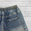 Quần Short Jean Nam Form Đứng Trẻ Trung, Cá Tính - F384