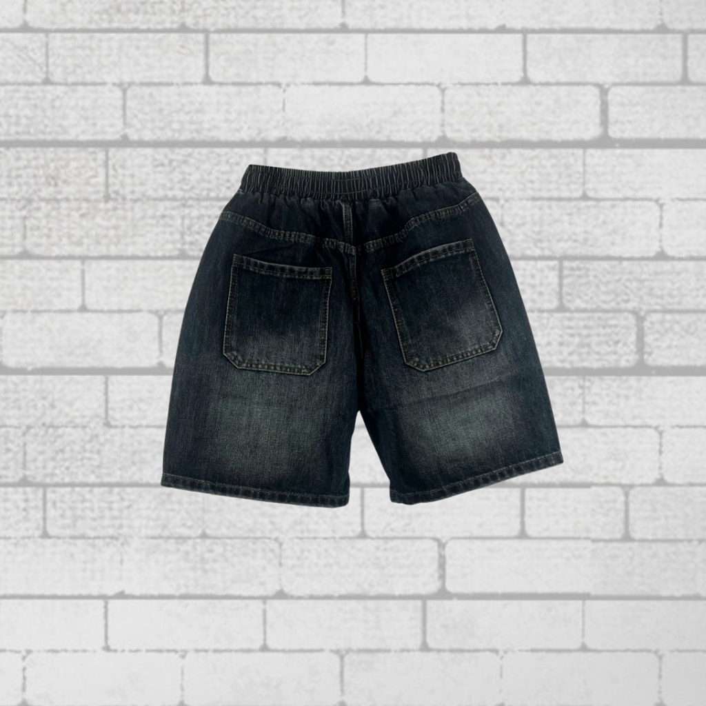 Quần Short Jean Nam Form Đứng Trẻ Trung, Cá Tính - F398