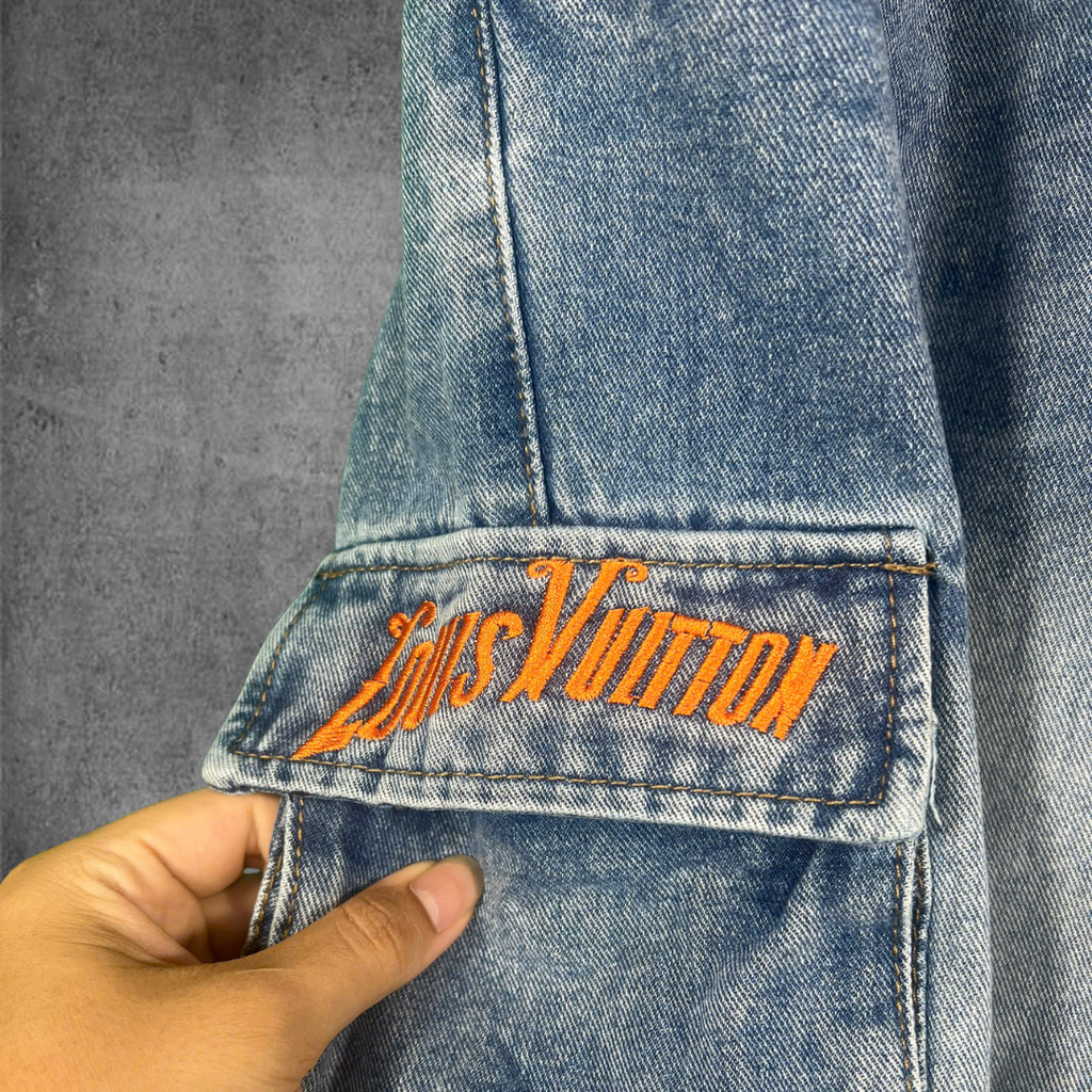 Quần Short Jean Nam Form Đứng Trẻ Trung, Cá Tính - F385