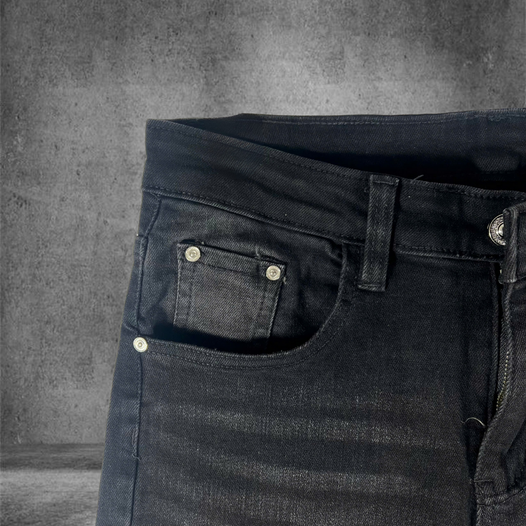 Quần Short Jean Nam Form Đứng Trẻ Trung, Cá Tính - 7003