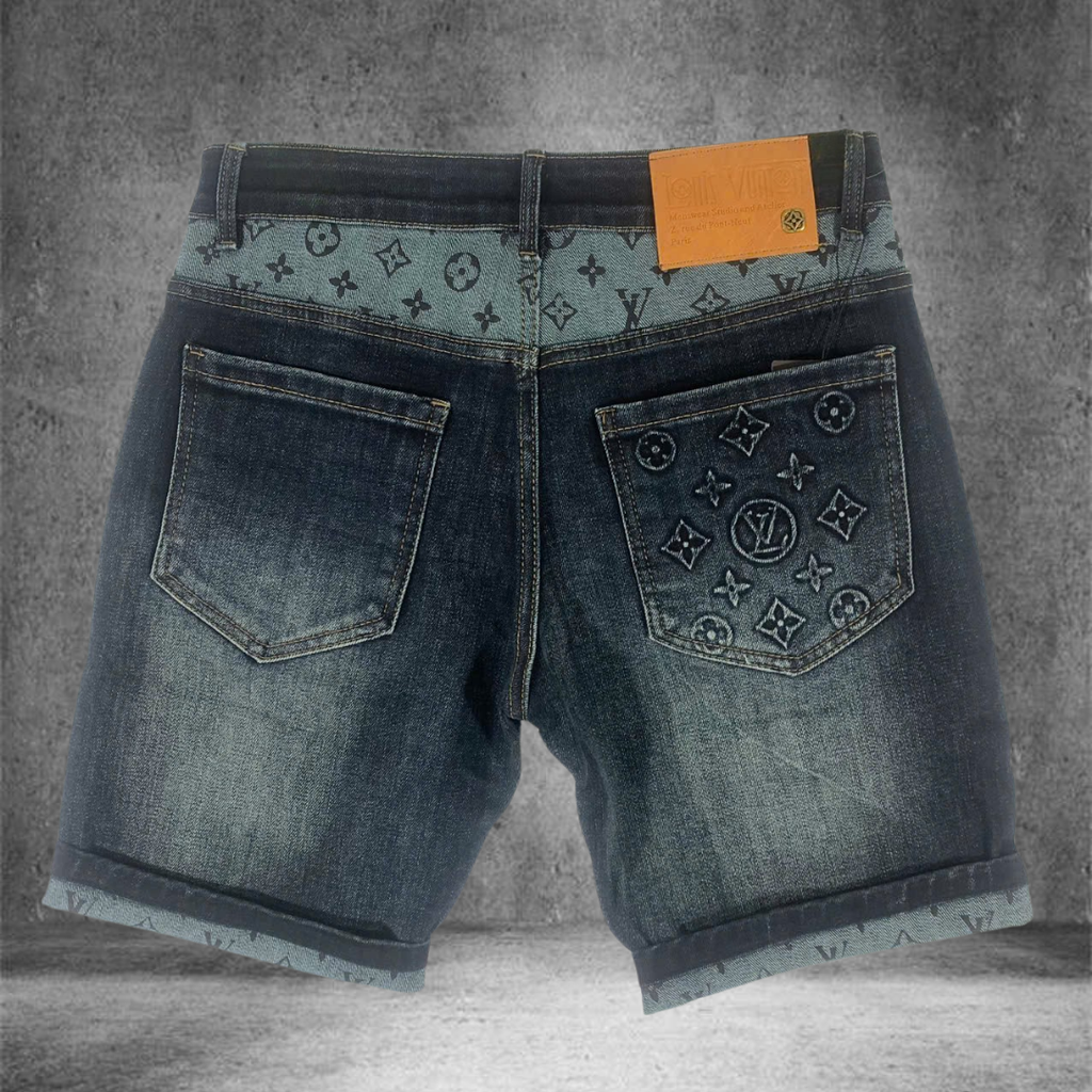Quần Short Jean Nam Form Đứng Trẻ Trung, Cá Tính - JD210