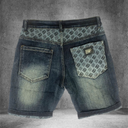 Quần Short Jean Nam Form Đứng Trẻ Trung, Cá Tính - JD211
