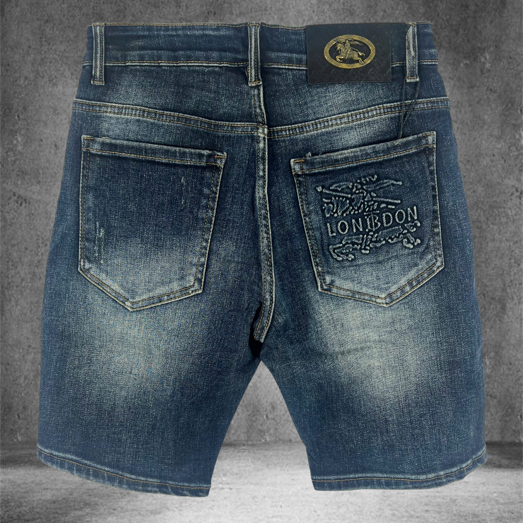 Quần Short Jean Nam Form Đứng Trẻ Trung, Cá Tính - D296
