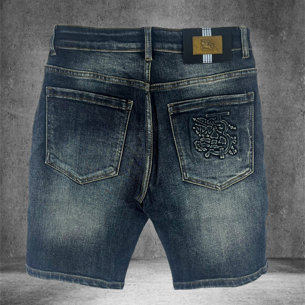 Quần Short Jean Nam Form Đứng Trẻ Trung, Cá Tính - D354