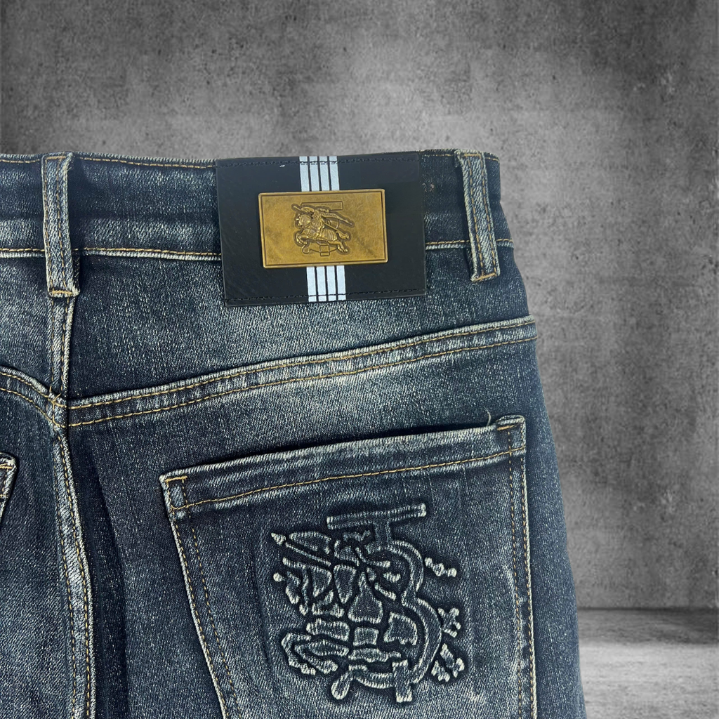 Quần Short Jean Nam Form Đứng Trẻ Trung, Cá Tính - D354