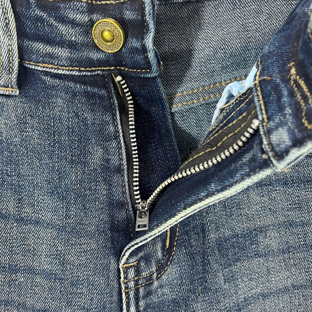 Quần Short Jean Nam Form Đứng Trẻ Trung, Cá Tính - D450