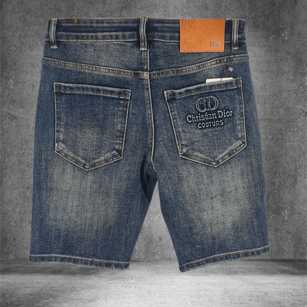 Quần Short Jean Nam Form Đứng Trẻ Trung, Cá Tính - JD189