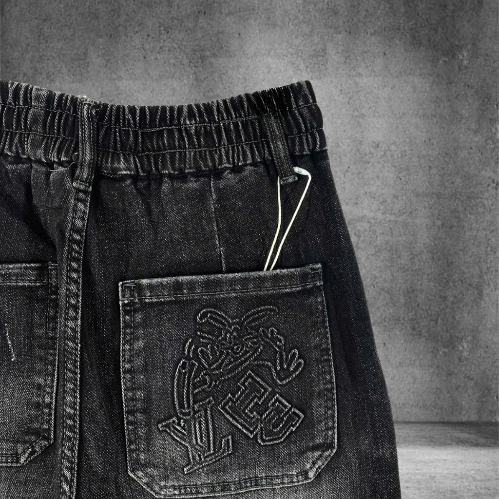 Quần Jean Nam Ống Đứng Trẻ Trung Slim Fit 2025 - 2512