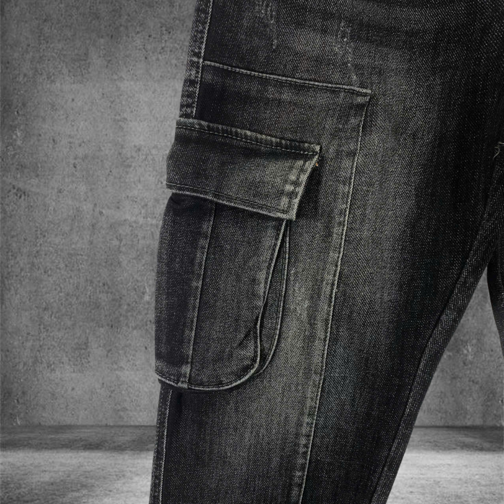 Quần Jean Nam Ống Đứng Trẻ Trung Slim Fit 2025 - 2520