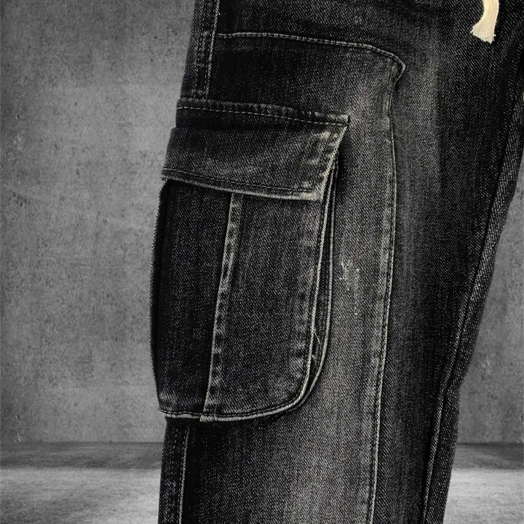 Quần Jean Nam Ống Đứng Trẻ Trung Slim Fit 2025 - 2528