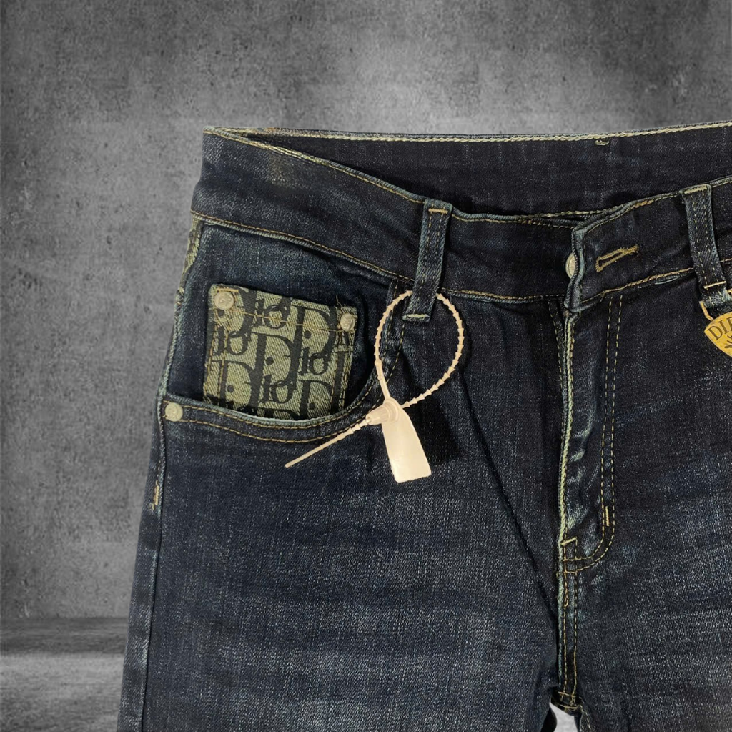 Quần Jean Nam Ống Đứng Trẻ Trung Slim Fit 2025 - HU2101