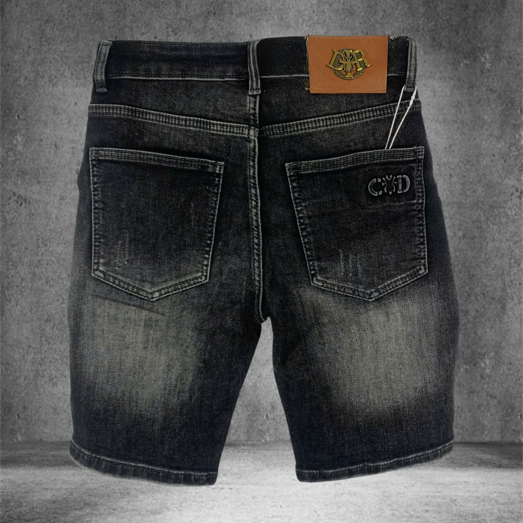 Quần Short Jean Nam Form Đứng Trẻ Trung, Cá Tính - 7061