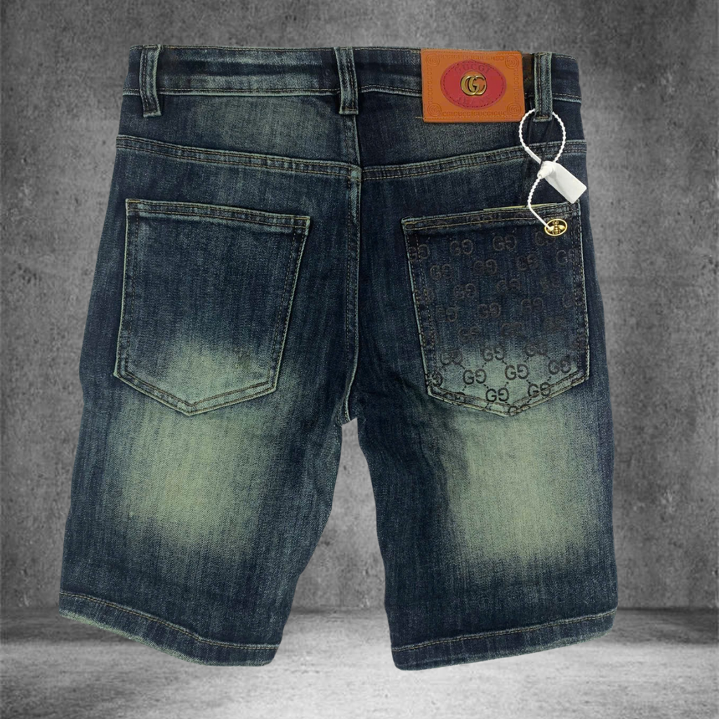 Quần Short Jean Nam Form Đứng Trẻ Trung, Cá Tính - 7071