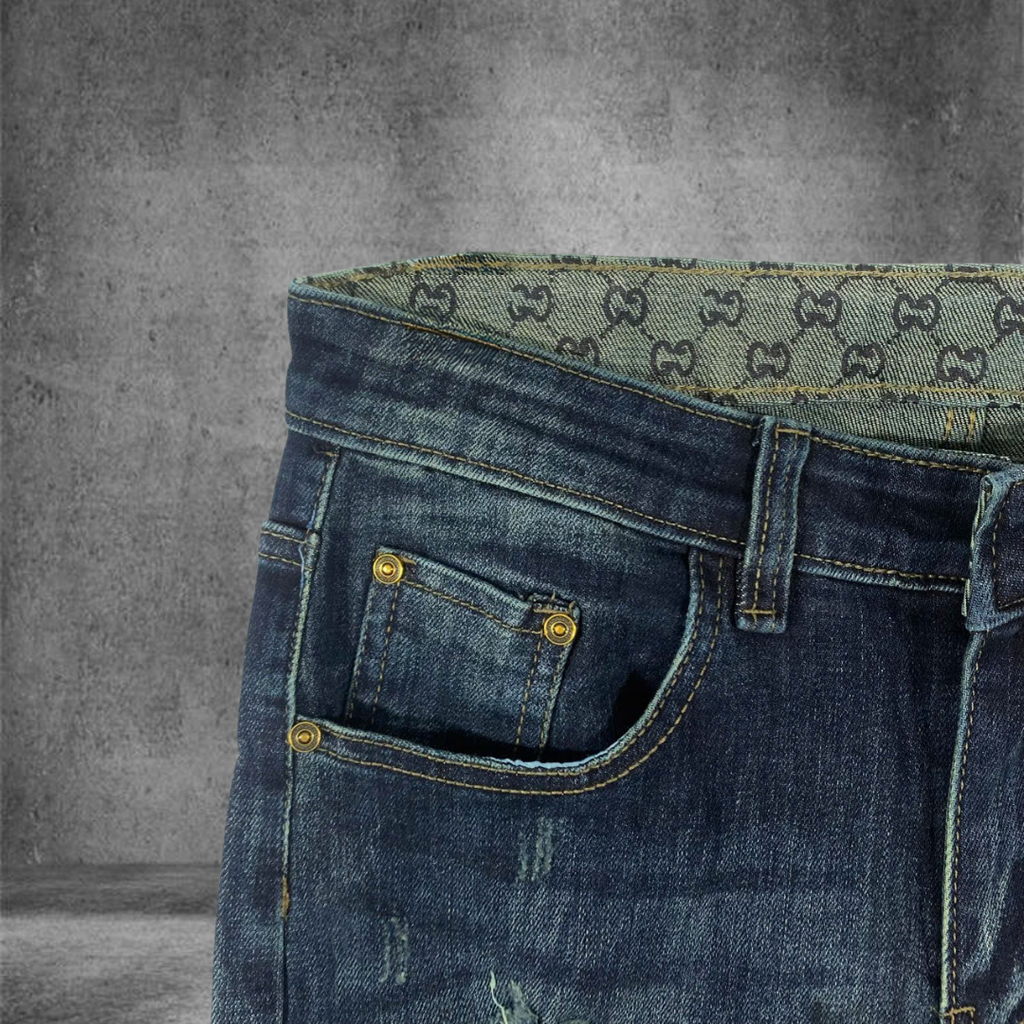 Quần Short Jean Nam Form Đứng Trẻ Trung, Cá Tính - 7071