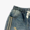 Quần Short Jean Nam Form Đứng Trẻ Trung, Cá Tính - F403