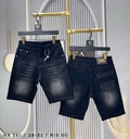 Quần jeans đen short 561