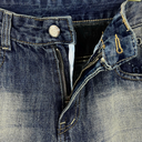 Quần Short Jean Nam Form Đứng Trẻ Trung, Cá Tính - HU2194