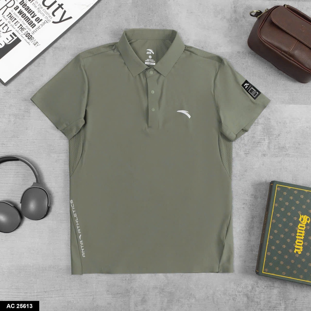 Áo Polo Nam Cao Cấp Slim Fit Cotton Co Giãn – Tối Giản, Lịch Lãm - AC25613