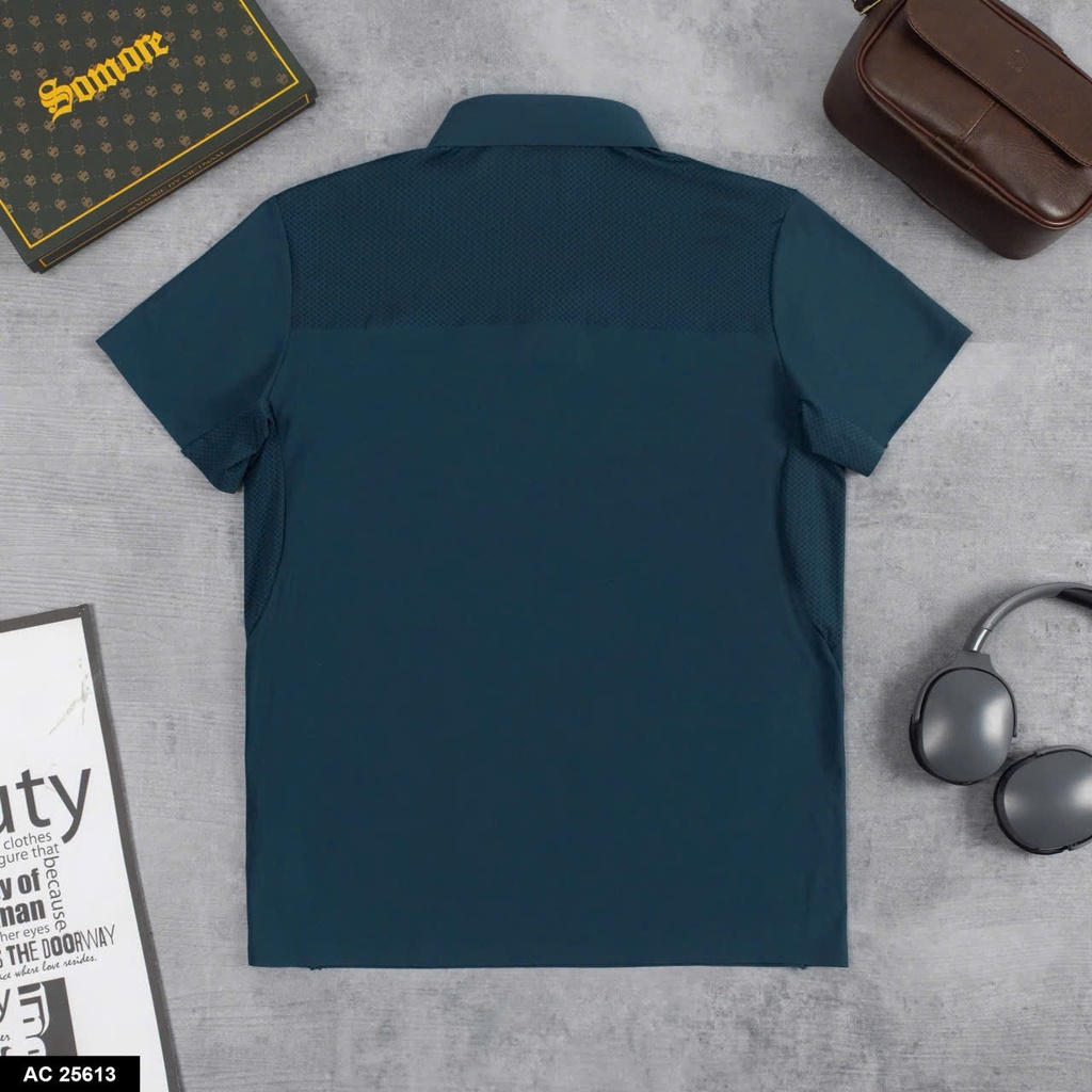 Áo Polo Nam Cao Cấp Slim Fit Cotton Co Giãn – Tối Giản, Lịch Lãm - AC25613