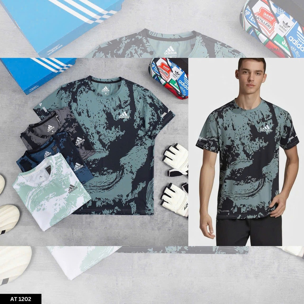 Áo Thun Thể Thao Nam Dri-Fit Dáng Suông Thoáng Khí - AT1202