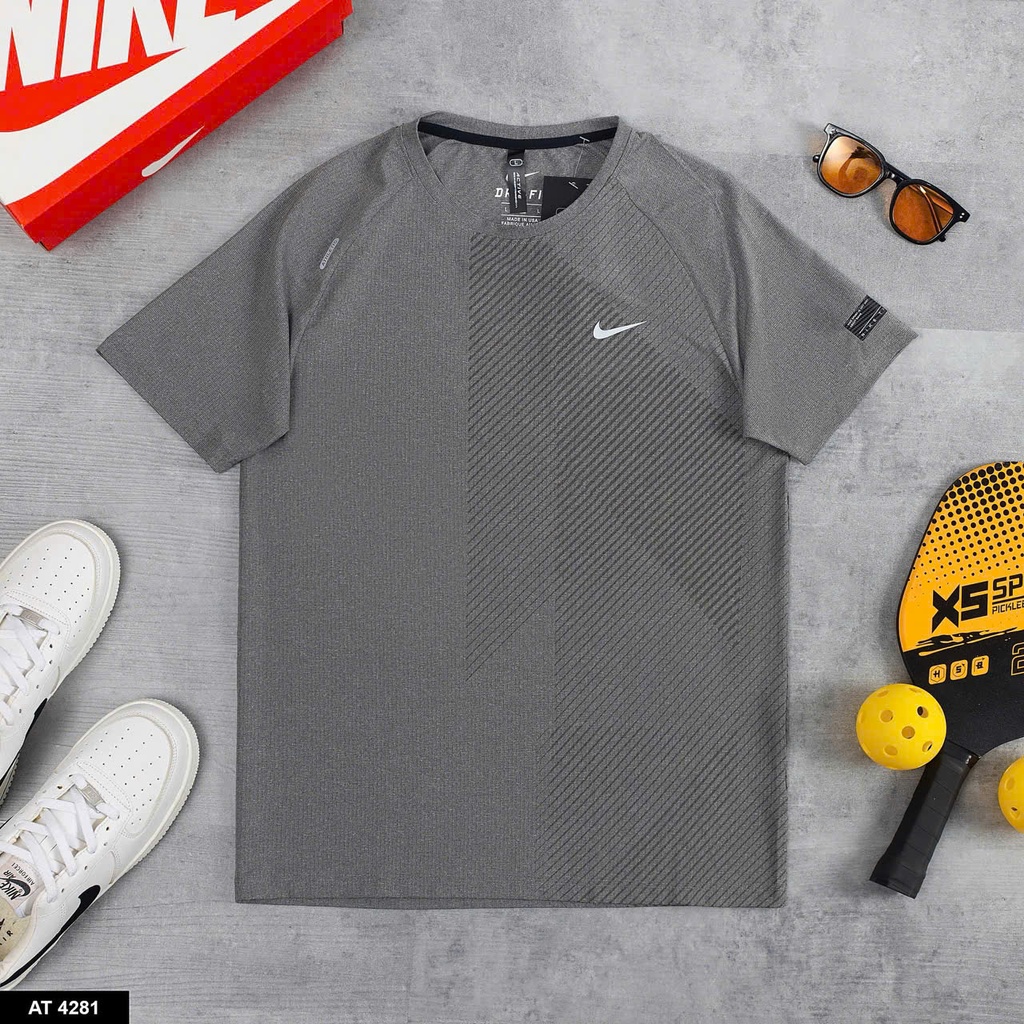 Áo Thun Thể Thao Nam Dri-Fit Dáng Suông Thoáng Khí - AT4281