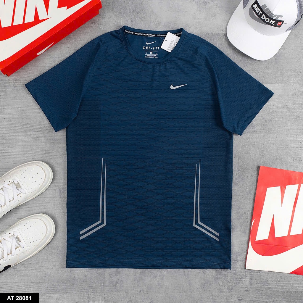 Áo Thun Thể Thao Nam Dri-Fit Dáng Suông Thoáng Khí - AT28081