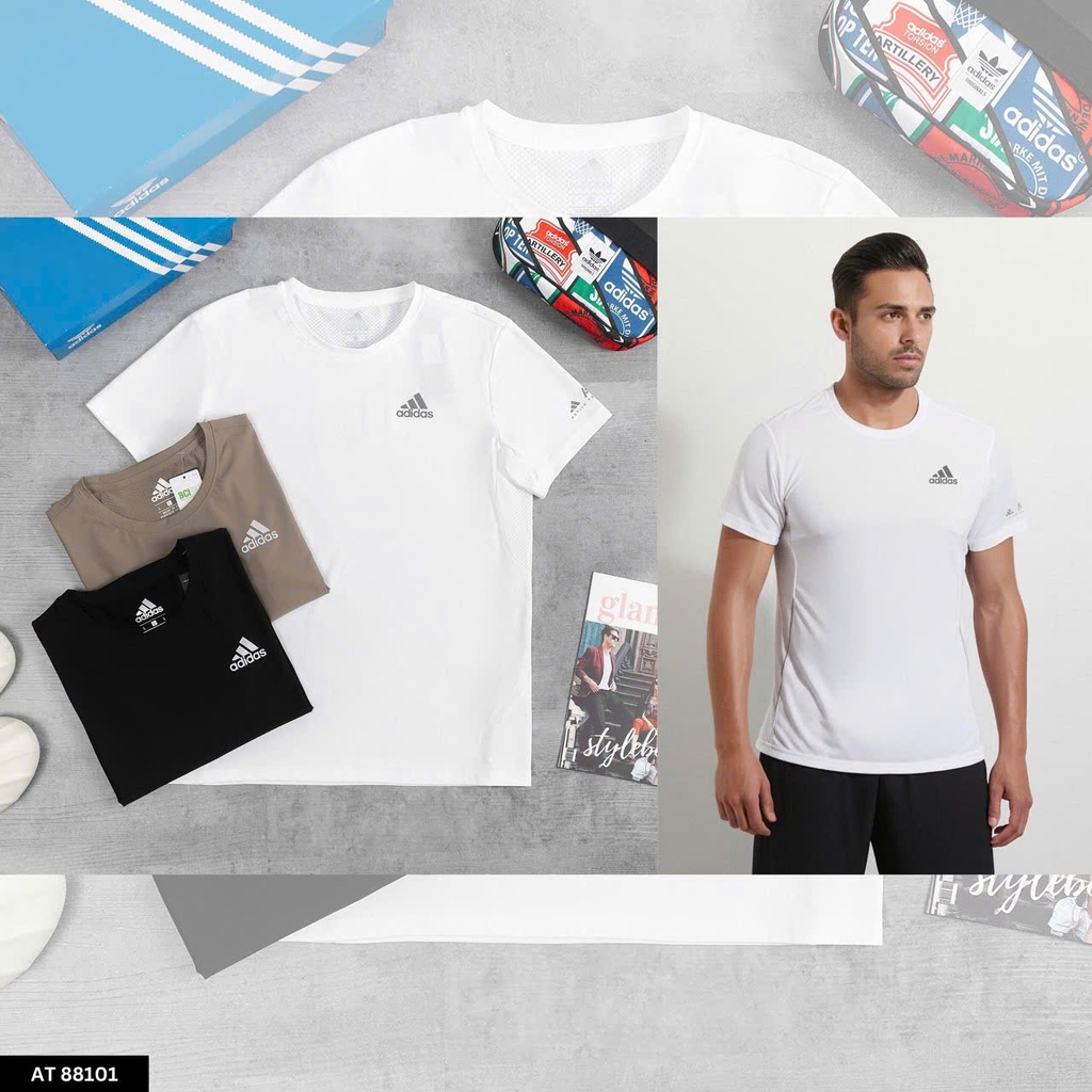 Áo Thun Thể Thao Nam Dri-Fit Dáng Suông Thoáng Khí - AT88101