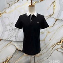 Áo Polo họa tiết gắn ngực 628