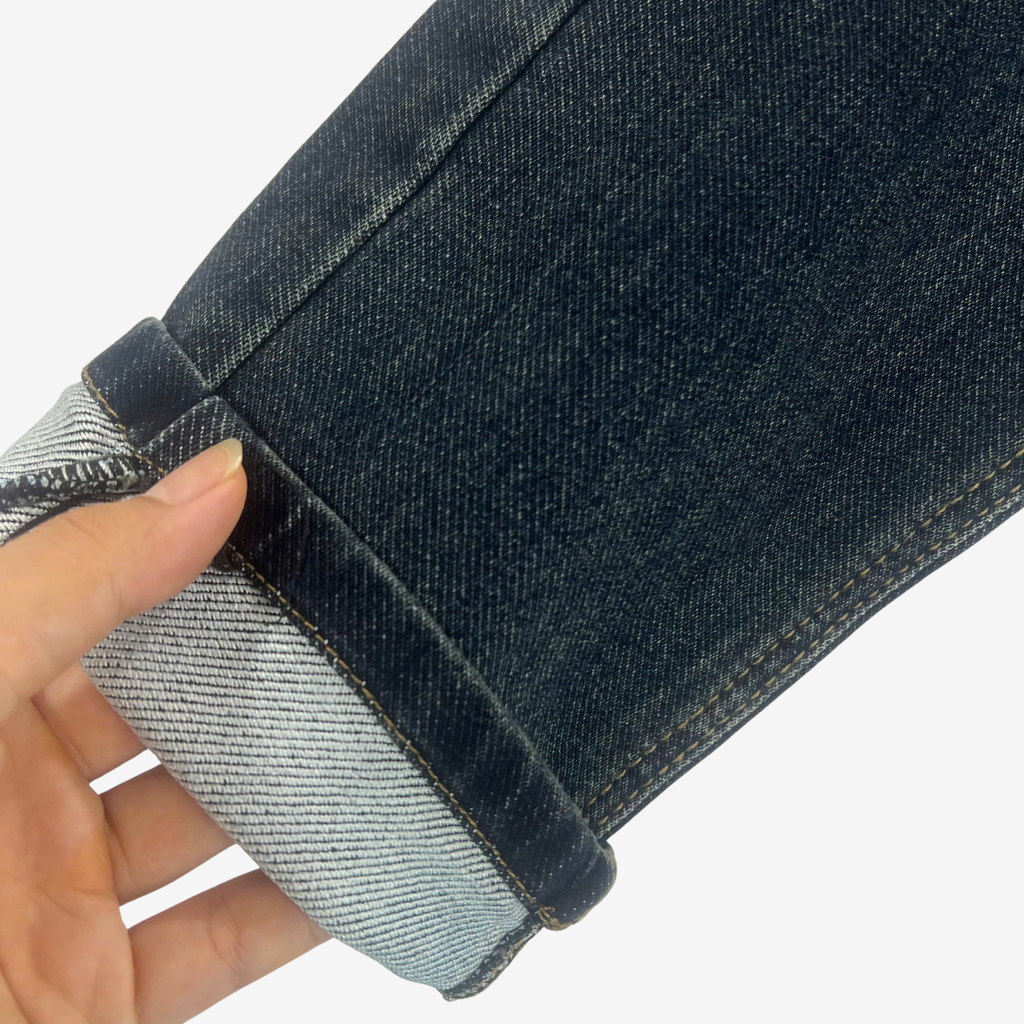 Quần Jean Nam Ống Đứng Trẻ Trung Slim Fit 2025 - 0375
