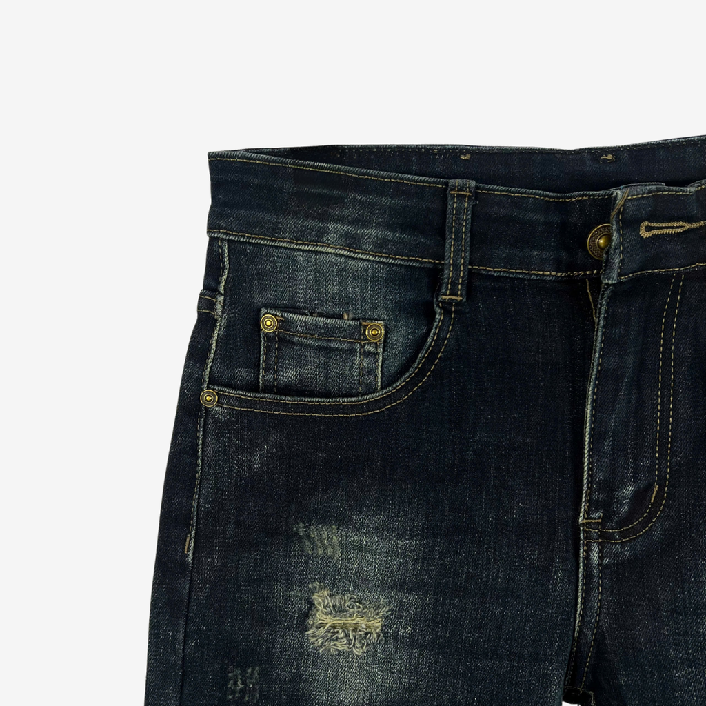 Quần Jeans Nam Slim Fit – Denim Co Giãn, Phong Cách Hiện Đại - 1240