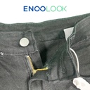 Quần jeans short LV đen D299