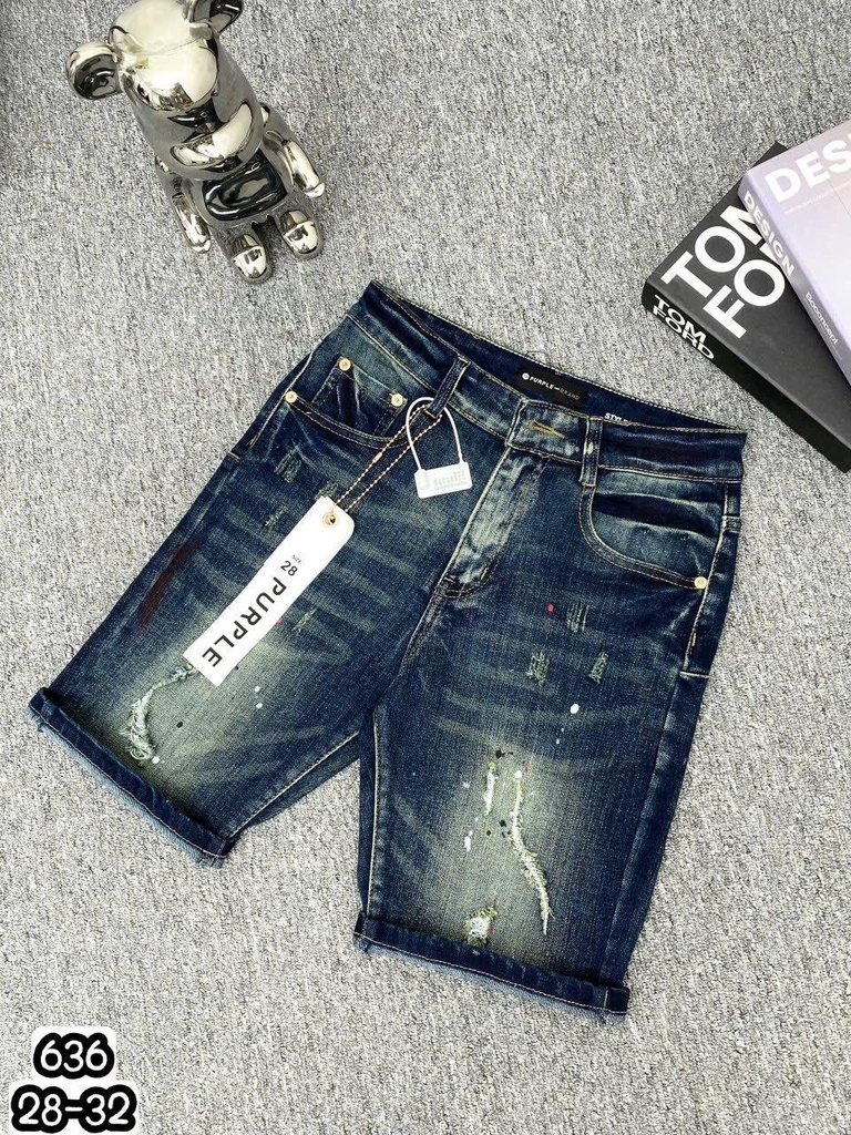 Quần Short Jeans Nam Purple Brand - Phong Cách Cá Tính, Chất Lừ-636