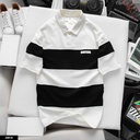 Áo Polo Nam Kẻ Sọc Đen Trắng - Phong Cách Thể Thao, Trẻ Trung & Năng Động-25010