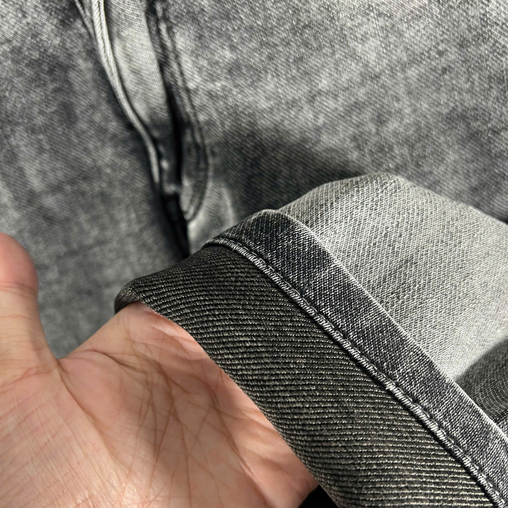 Quần Short Jean Nam Form Rộng , Thoáng Mát -Đ-D366 