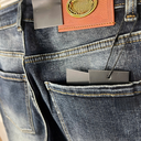 Quần Jean Nam Rách Gối Phong Cách Streetwear - 7020 