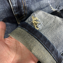 Quần Jean Nam Rách Gối Phong Cách Streetwear - 7020 