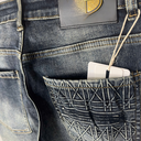 Quần Short Jean Nam Wash Bạc Trẻ Trung -D359 